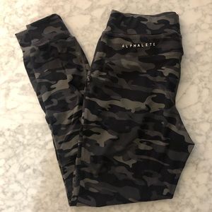 Alphalete Grey Camo Joggers - small